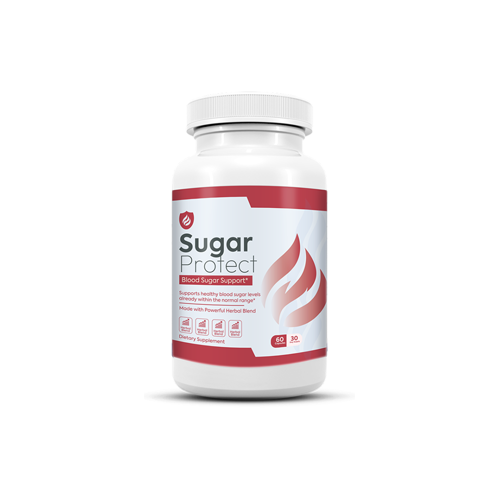 Sugar Protect Blood Sugar Support Supplement Bottle